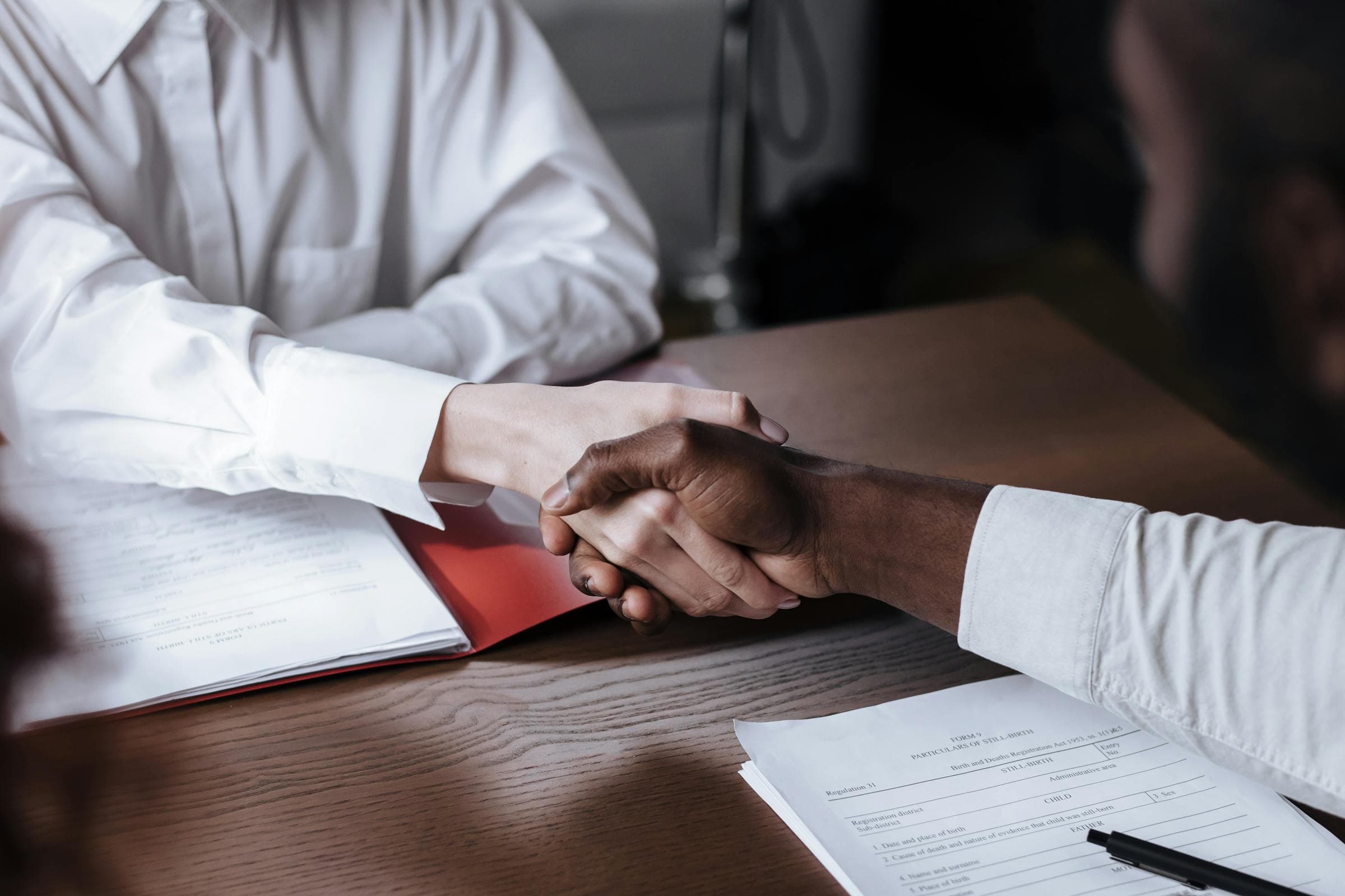 Closing a land sale agreement
